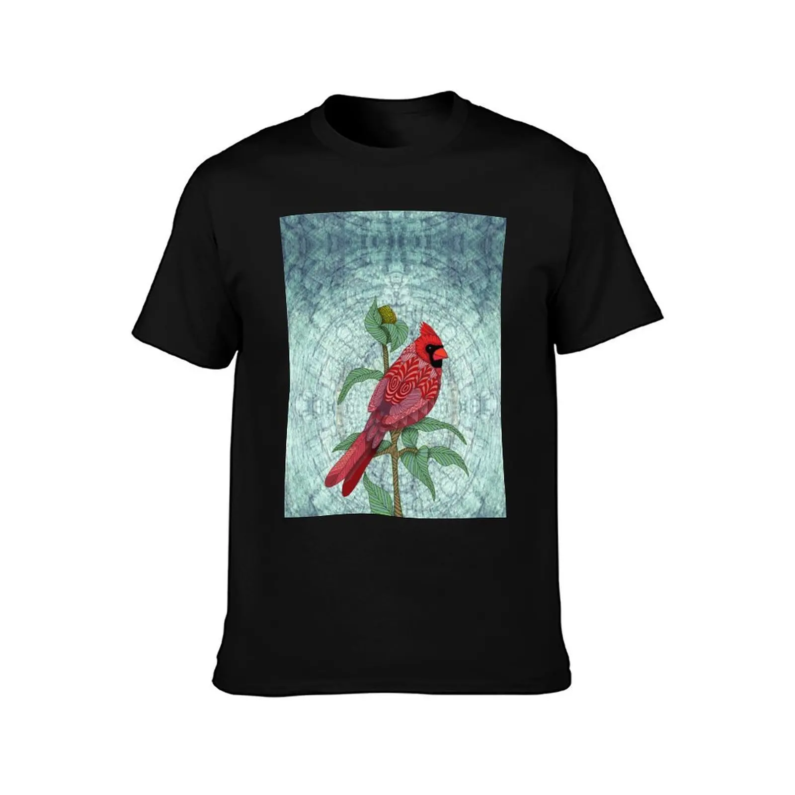 Virginia Cardinal T-Shirt Breathable Sportswear T-Shirt for Men