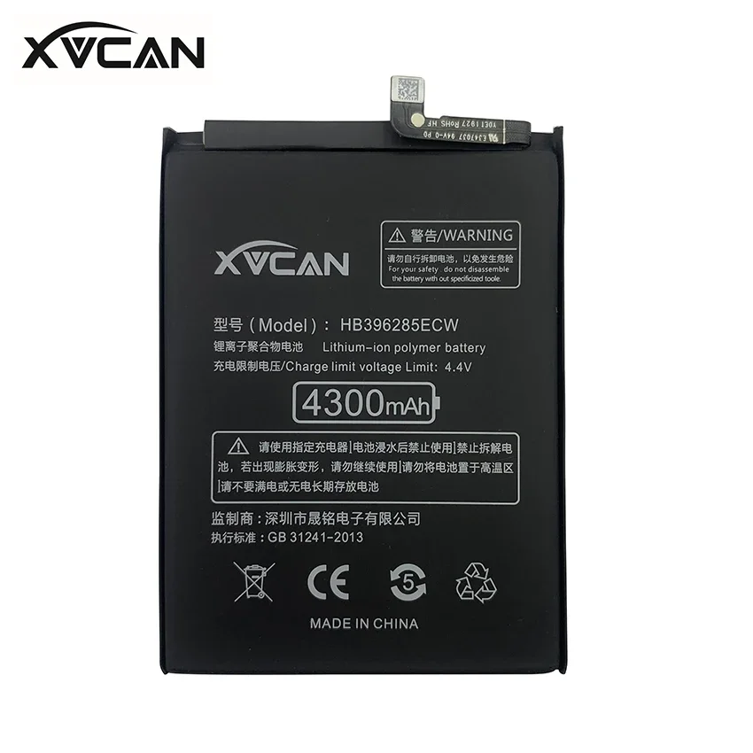 Original XVCAN Replacement Phone Battery HB396285ECW High Capacity 4300mAh For Huawei P20 Honor 10 Honor10 Lite Batteria