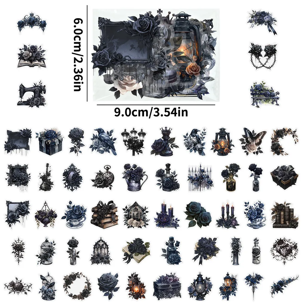 56 New Dark Rose Pe… - image