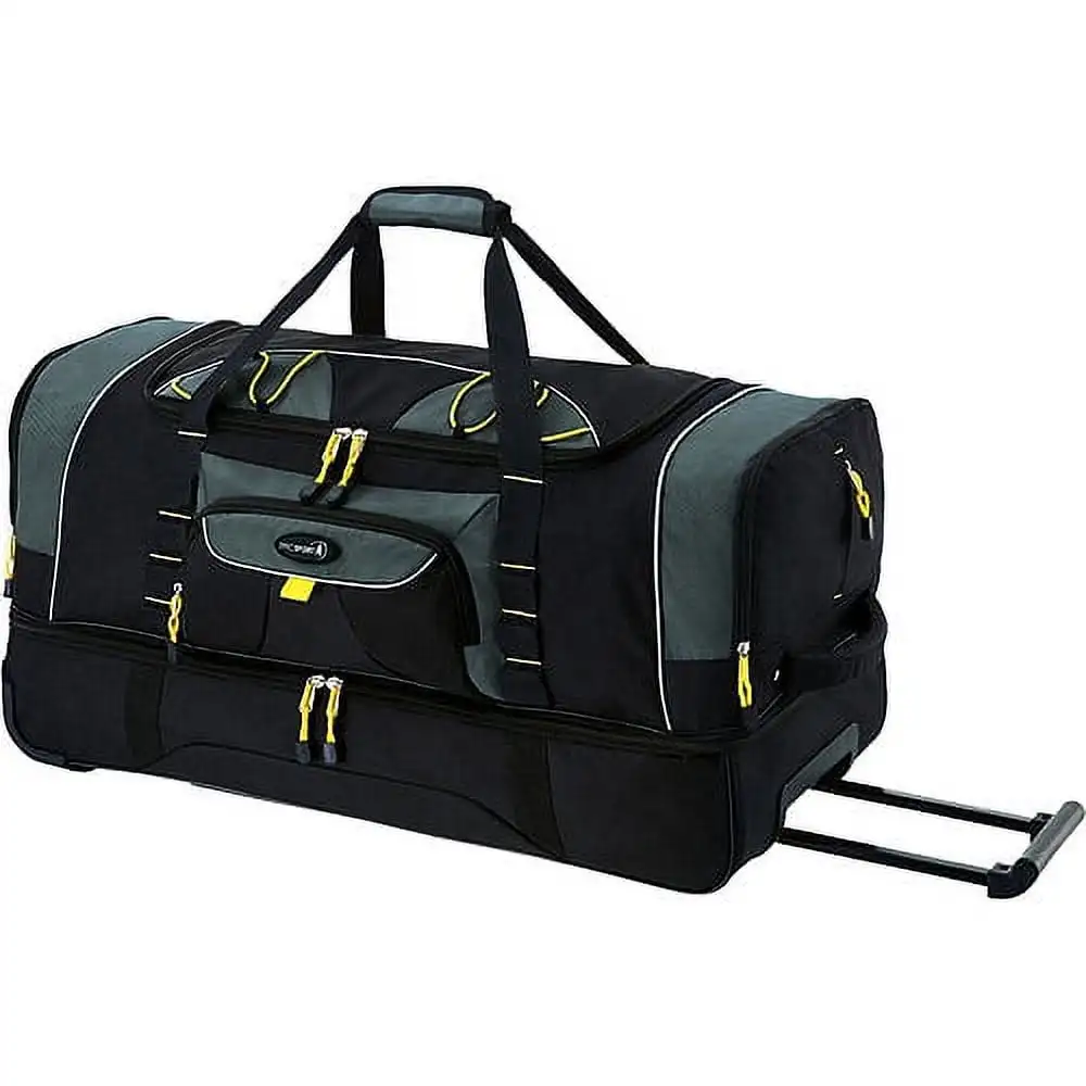 

Jumbo 36" 2-Section Rolling Duffel with Blade Wheels - Black