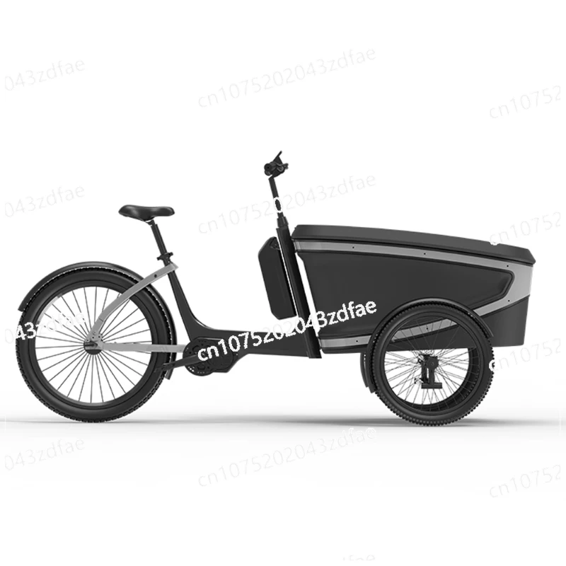 

24 inch fat tire folding three wheel E bikes