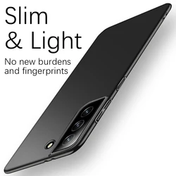 Luxury Matte Hard Case For Samsung Galaxy S23 S22 S21 S20 Note 20 Ultrs S10 S8 S9 10 Plus 9 8 Ultra Thin Slim Back Cover Shell