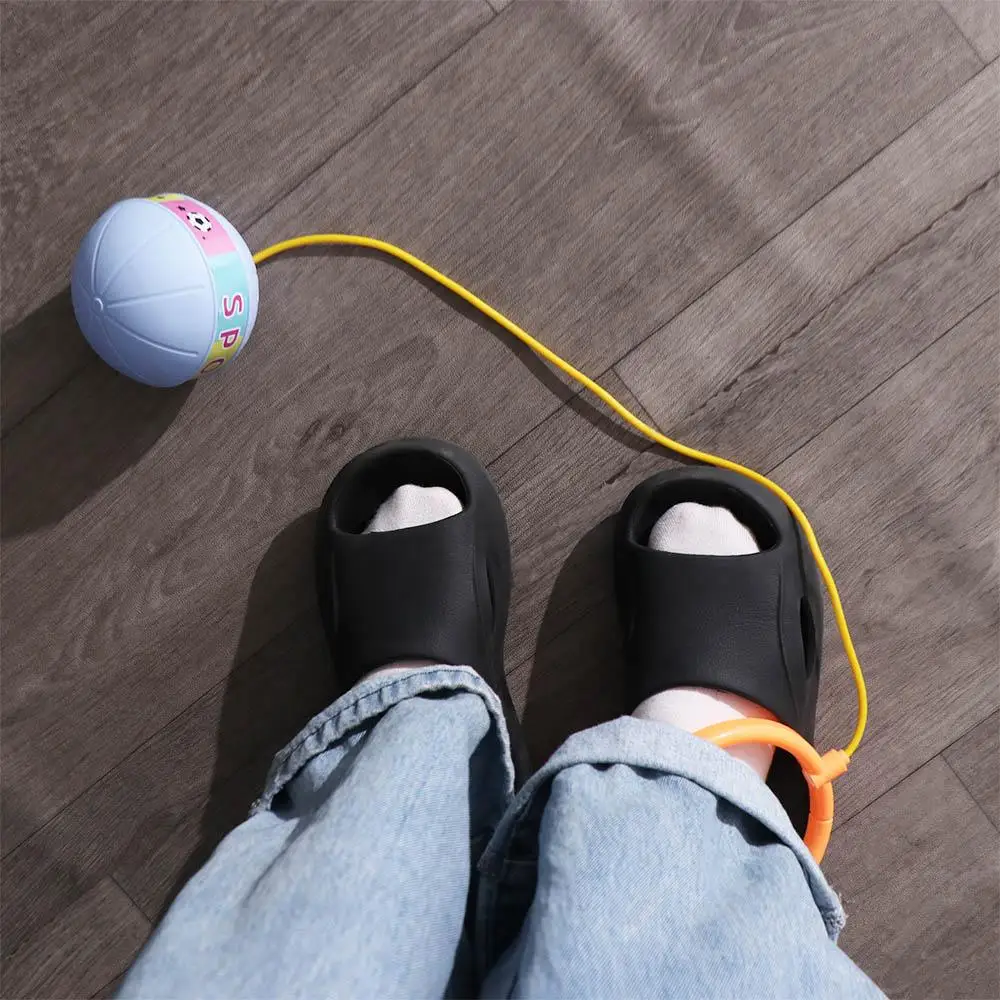 Pelota de aro para pies, pelota luminosa para saltar en la cuerda, ejercicio, deportes, pelota de entrenamiento de reacción, crecimiento de altura, cuerdas para saltar, deportes