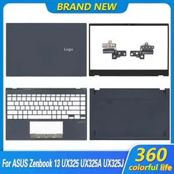 Asus zenbook 13 ux325 ux325aux325j ux325ea u3700ラップトップLCDバックカバーフロントベゼルヒンジレスト下部ケース用の新しい