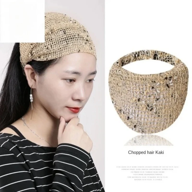 Headband Hat New Cover White Hair Top Hair Sparse Hair Cover Winter Sports Barrettes Female