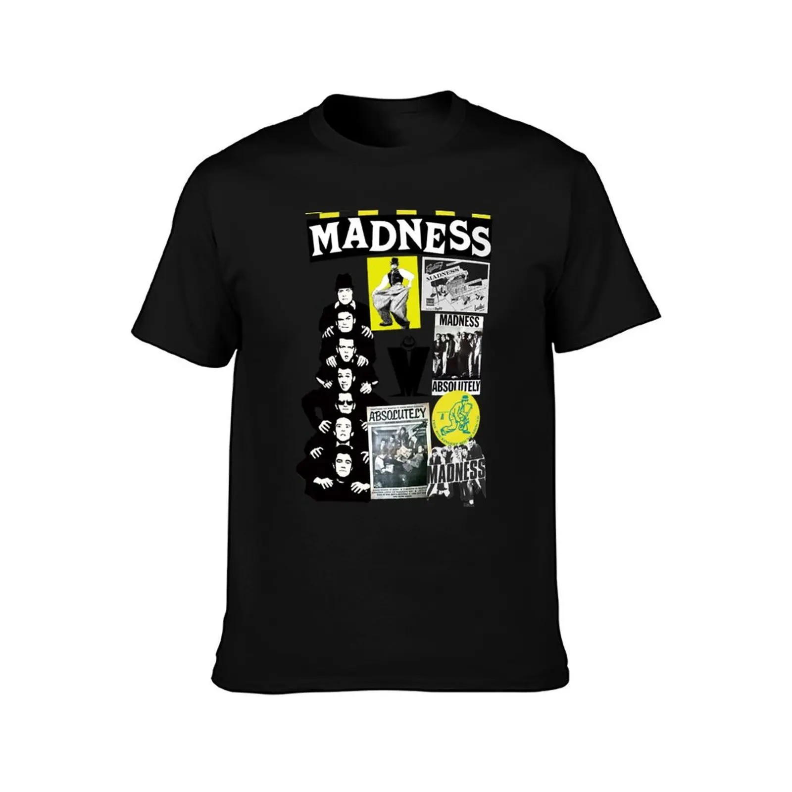 absolutely The madness retro band gift for fans T-Shirt, Summer Casual Cotton Tee, Oversized Streetwear Tops, Unisex Men Women