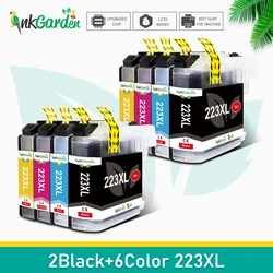 223 cartuccia compatibile per Brother LC223 LC 223XL LC cartucce di inchiostro DCP-J4120DW MFC-J4420DW J4620DW 4625DW stampante XL