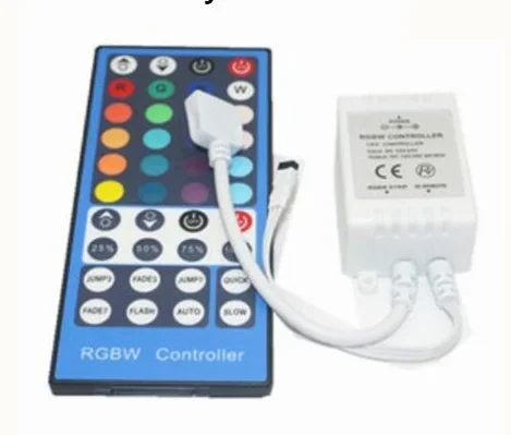 50pcs DC12V 40Keys IR Remote RGBW Controller for SMD 3528 5050 RGB LED Strip Lights