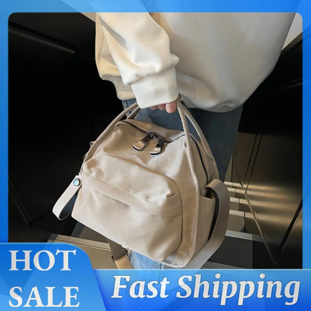 

Women Casual Crossbody Bag Oxford Cloth Shoulder Bag Commute Handbag (Khaki)