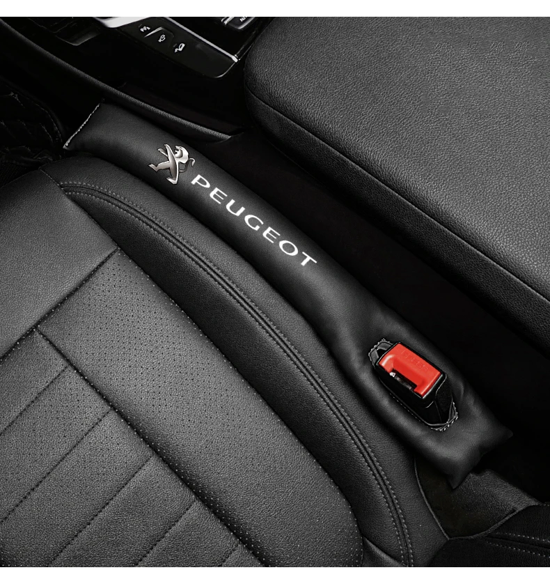 2 Stück Autositz-Lückenfüller, Seitennaht-Dichtungsstreifen für Peugeot 208 3008 308 2008 207 107 508 406 407 307 206 4008 – Detail 11