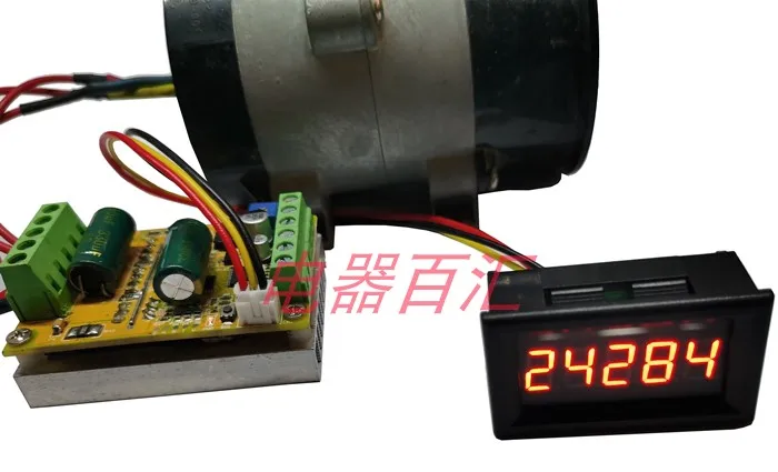 NEW Speedometer Brushless Motor Special Tachometer Speed Sensor Digital Frequency Meter for PWM Hall Motor Speed Tester