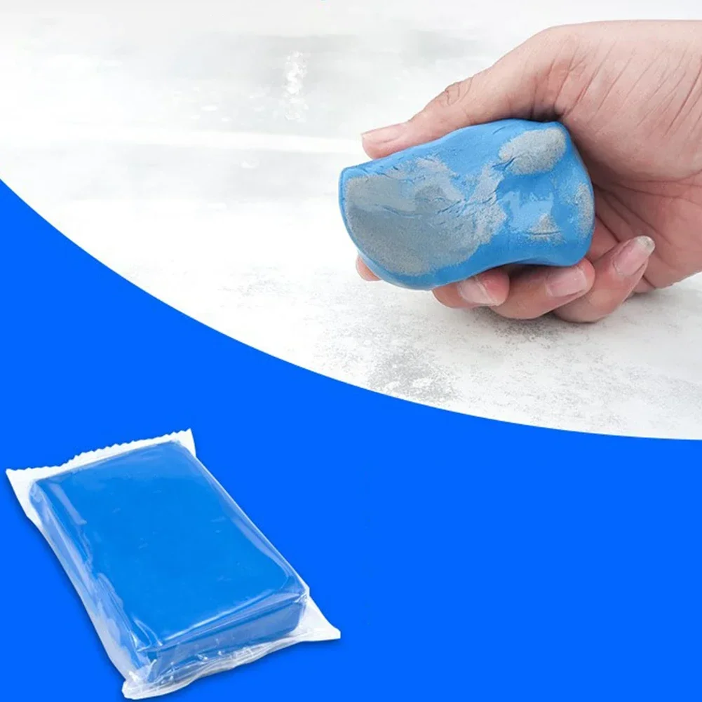 Cleaning Car Remove Different Types Of Stains Clay Cleaning Bar Blue Car Wash Mud Clay Cleaning Bar Reusable Safe