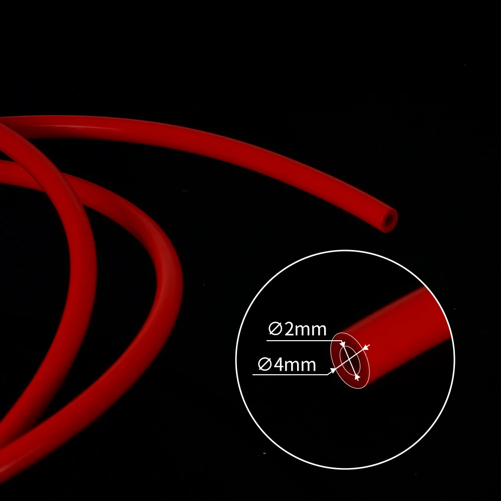 Kingroon-V5 v6 jヘッド用の接続チューブ,5m,10m,1.75mm,3D押出機用,3mmフィラメント,id 2mm,3mm,4mm