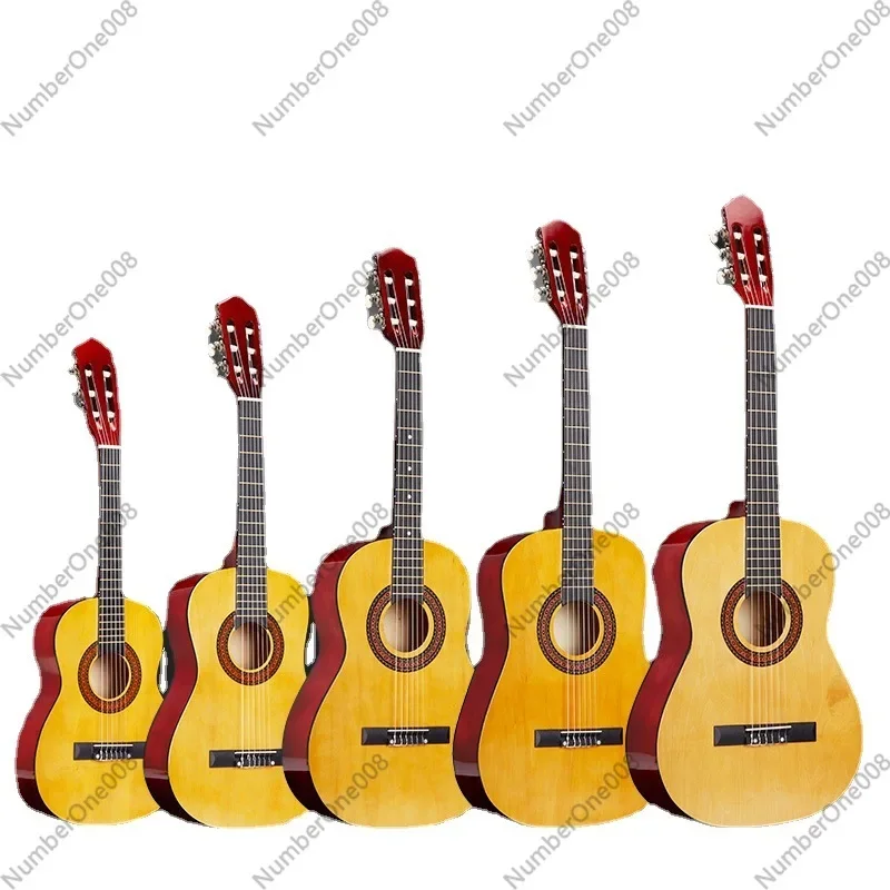 Classical Guitar 30/34/36/38/39 Inch, Beginner Acoustic Guitar, Full Size Starter Guitar for Students