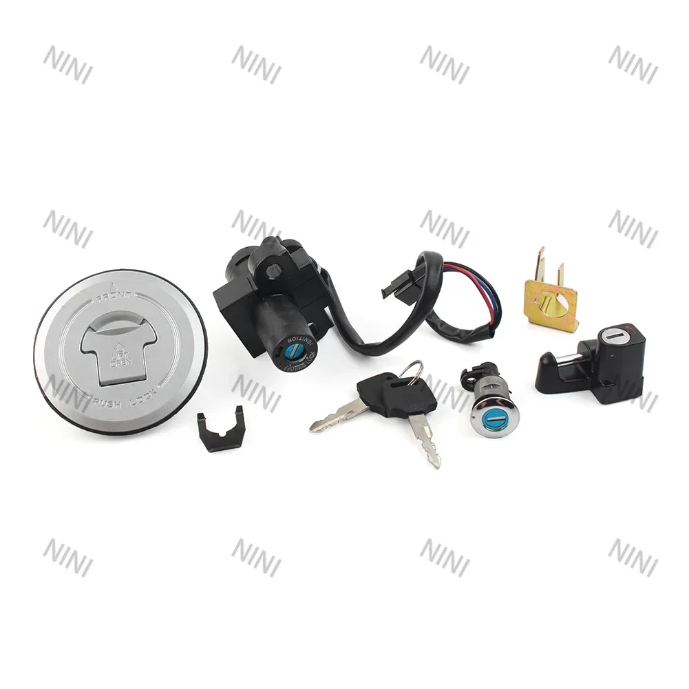 

Motorbike For Honda CBR250 Hornet 250 1998-2002 Fuel Gas Tank Cap Ignition Switch Helmet/Seat Lock Key Set