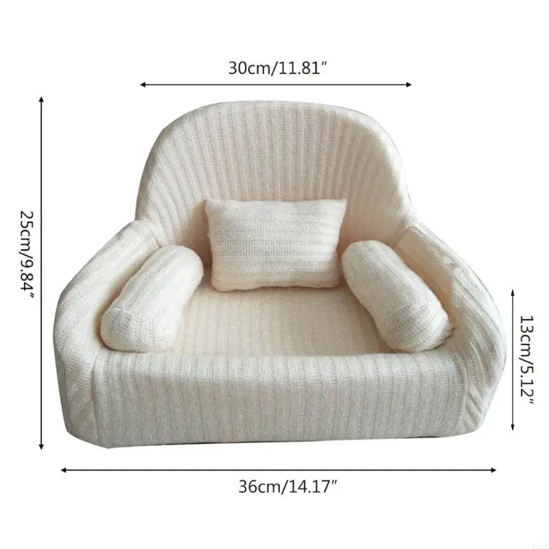 L5YF 4 قطعة/المجموعة/المجموعة الوليد التصوير الدعائم الطفل الانتحال أريكة وسادة الرضع صور اطلاق النار كرسي الديكور Fotografia #6