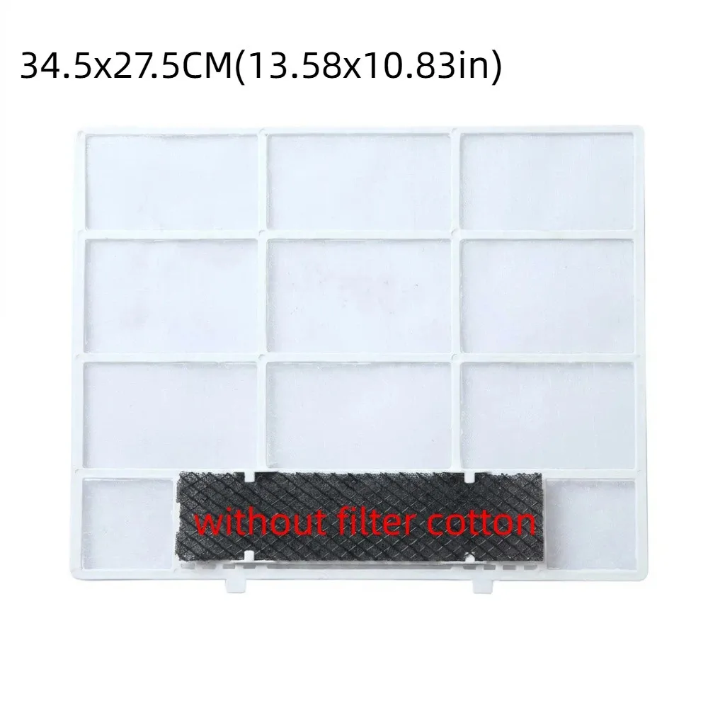 High Density Air Conditioner Filter Screen Plastic Thickened Outlet Air Vent Cleaning Filter Filter Air Impurities Antibacterial