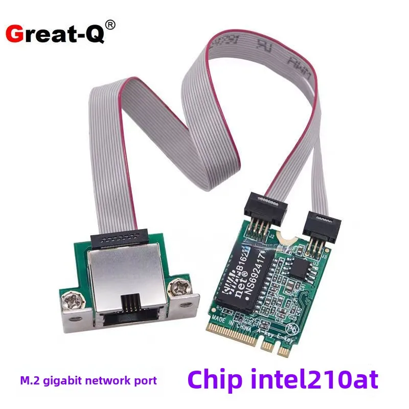 M. 2 NGFF KEY A+E Industrial Gigabit Ethernet Card ESXI5.5 I210 Desktop MINI PCIE  Video card