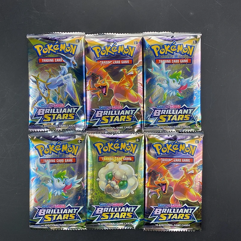 10/20Pcs 포켓몬 TCG: 크림슨 침략 소드 & 쉴드 썬 문 Evolutions 영어 트레이딩 카드 부스터 소장 선물