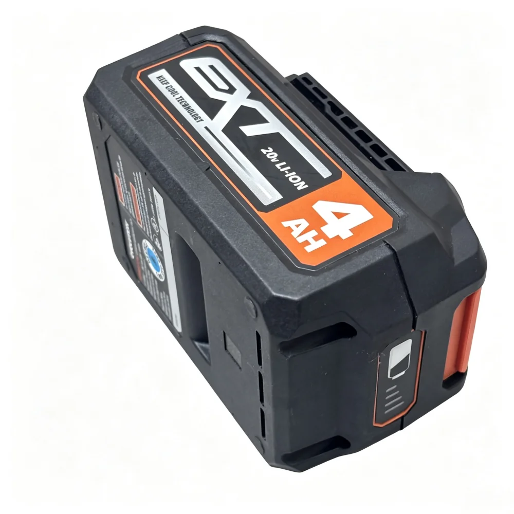 

100%Original 4Ah for Erbauer EvoLution EXT 18V 20V R20BAT-Li4 Electric Drill Grinder Vacuum Cleaner Saw Electric Tool Battery