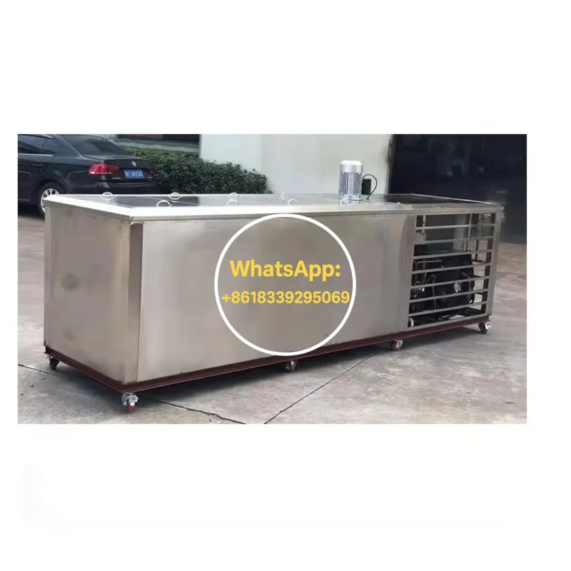 1T 15T Ice Brick Maker Machine Industrial Block Ice Machine High Capacity Ice Block Maker Machines Stainless Steel Customzied