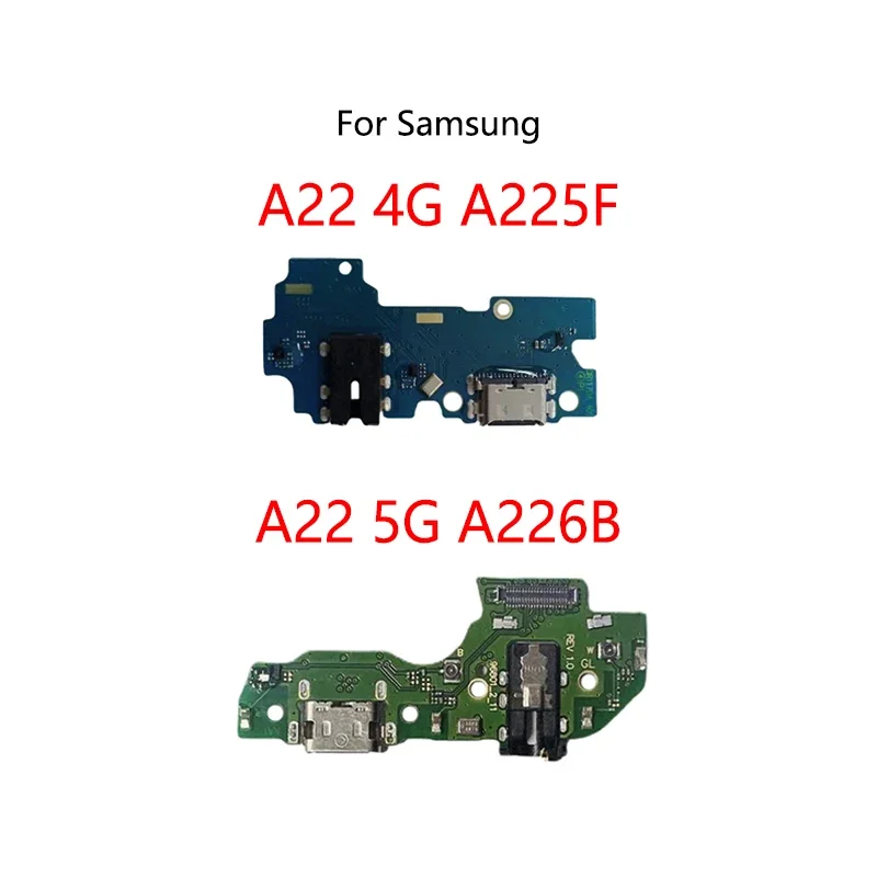 Pop For Samsung Galaxy A22 4G A225f 5G A226b USB Charge Dock Port Socket Jack Connector Flex Cable Charging Board Module