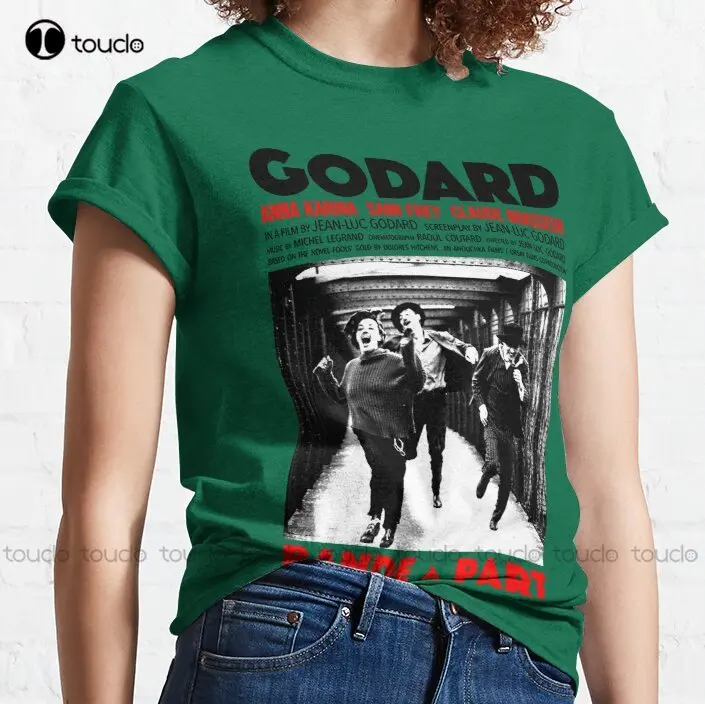 Jean Luc Godard Trending T-Shirt Sexy Shirts Custom Aldult Teen Unisex Digital Printing Tee Shirts Custom Gift Xs-5Xl Unisex New