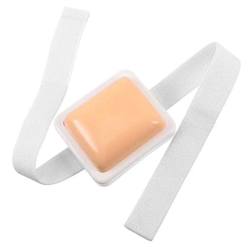 1pc 병원 주입 훈련 패드 시뮬레이션 주입 피부 간호 연습 모델 실리콘 가짜 피부 주입 트레이너