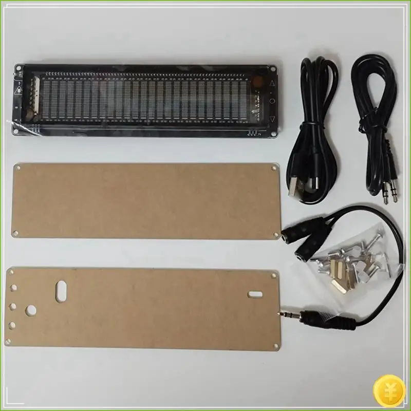 

AK2515VFD Индикатор музыкального спектра с голосовым управлением, электронные цифровые часы, прочный провод с голосовым управлением