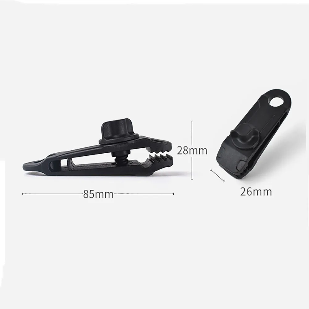 5/10 قطعة مقاطع قماش القنب التخييم في الهواء الطلق المشبك قماش الثقيلة قفل قبضة خيمة السحابات مقاطع بركة المظلة بنجي الحبل سيارة تشديد