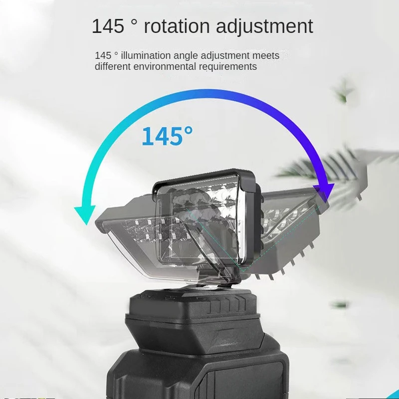 4In Led Light Suitable For Various Makita Portable Spotlights Cordless Outdoor Work Fishing Handheld Emergency Tool Light