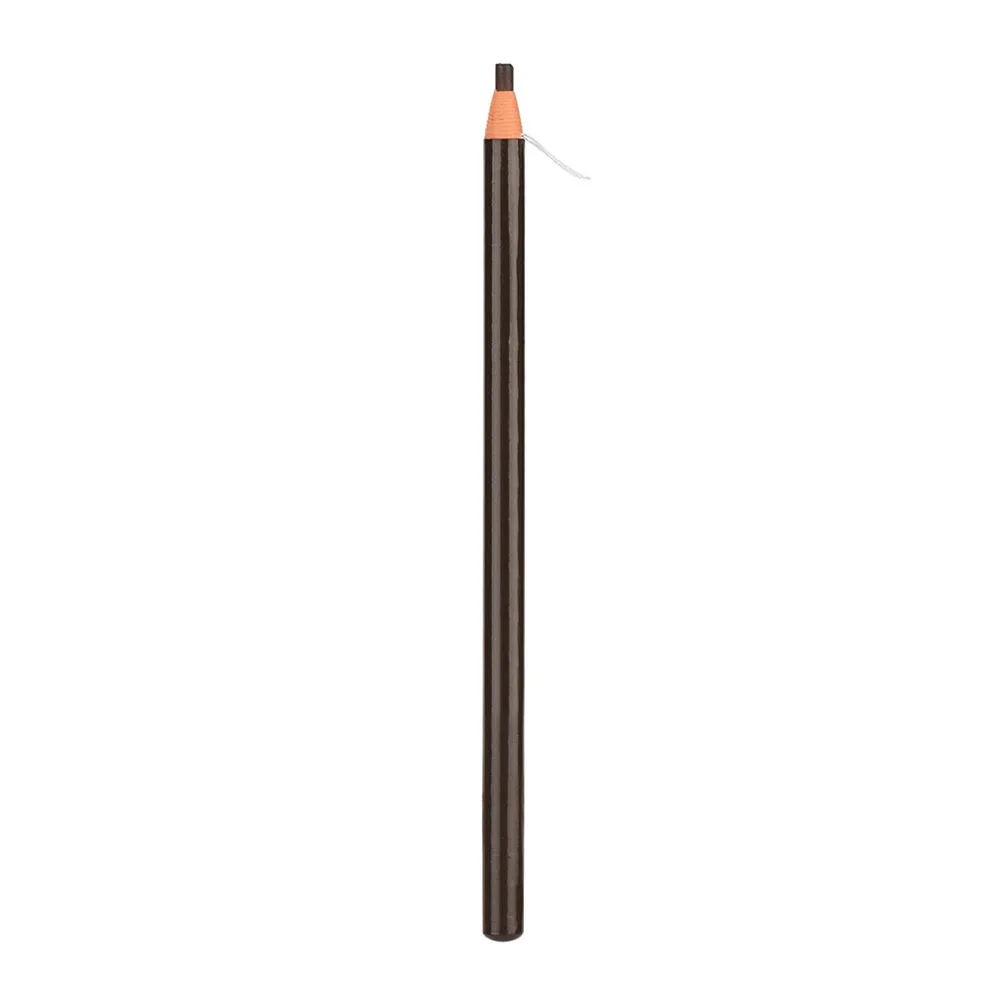 Lápiz de cejas resistente al agua para mujer, herramienta de maquillaje de cejas de larga duración, a prueba de manchas, marrón oscuro, definición de cejas naturales, 1 ud.