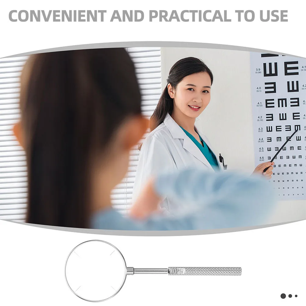 

2pcs Optical Cross Cylinder Lens Portable Handheld Optometry Tool For Vision Testing Metal Eyesight Test Tool Teaching Equipment