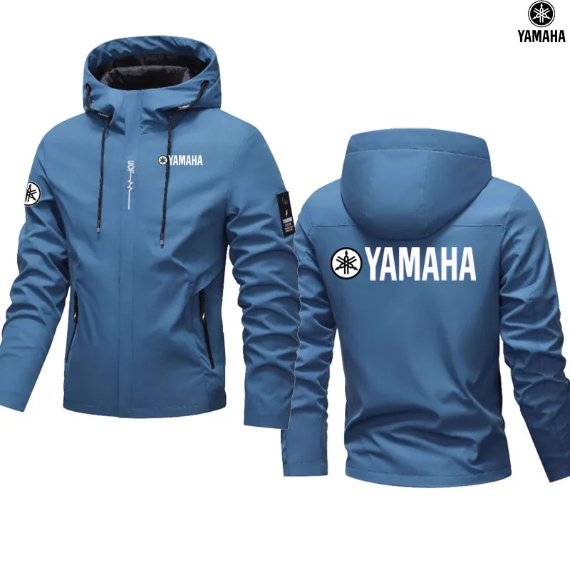 2026 model YAMAHA LOGO men's casual suit jacket, Harajuku outdoor jacket, spring-autumn clothing, suitable for outdoor wear