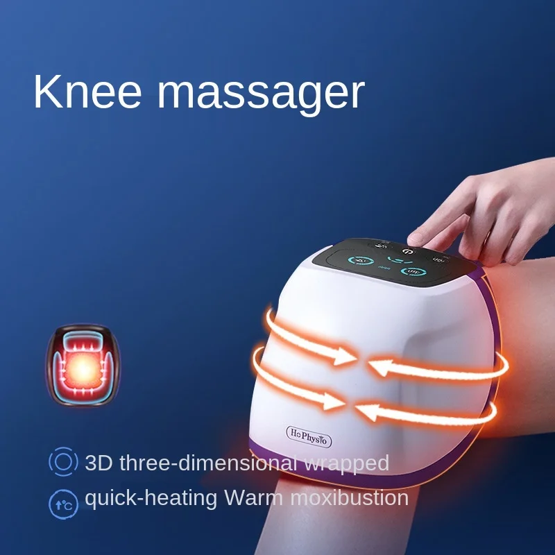 Single multifunctional massagers knee pressure vibration knee massage instrument far infrared heat knee massager