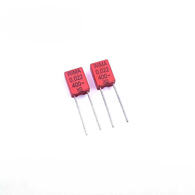 

5PCS/20PCS WIMA MKS2 400V 0.022UF 22nK400 400v0.022UF foil film capacitor 22nF 223 Foot distance 5MM