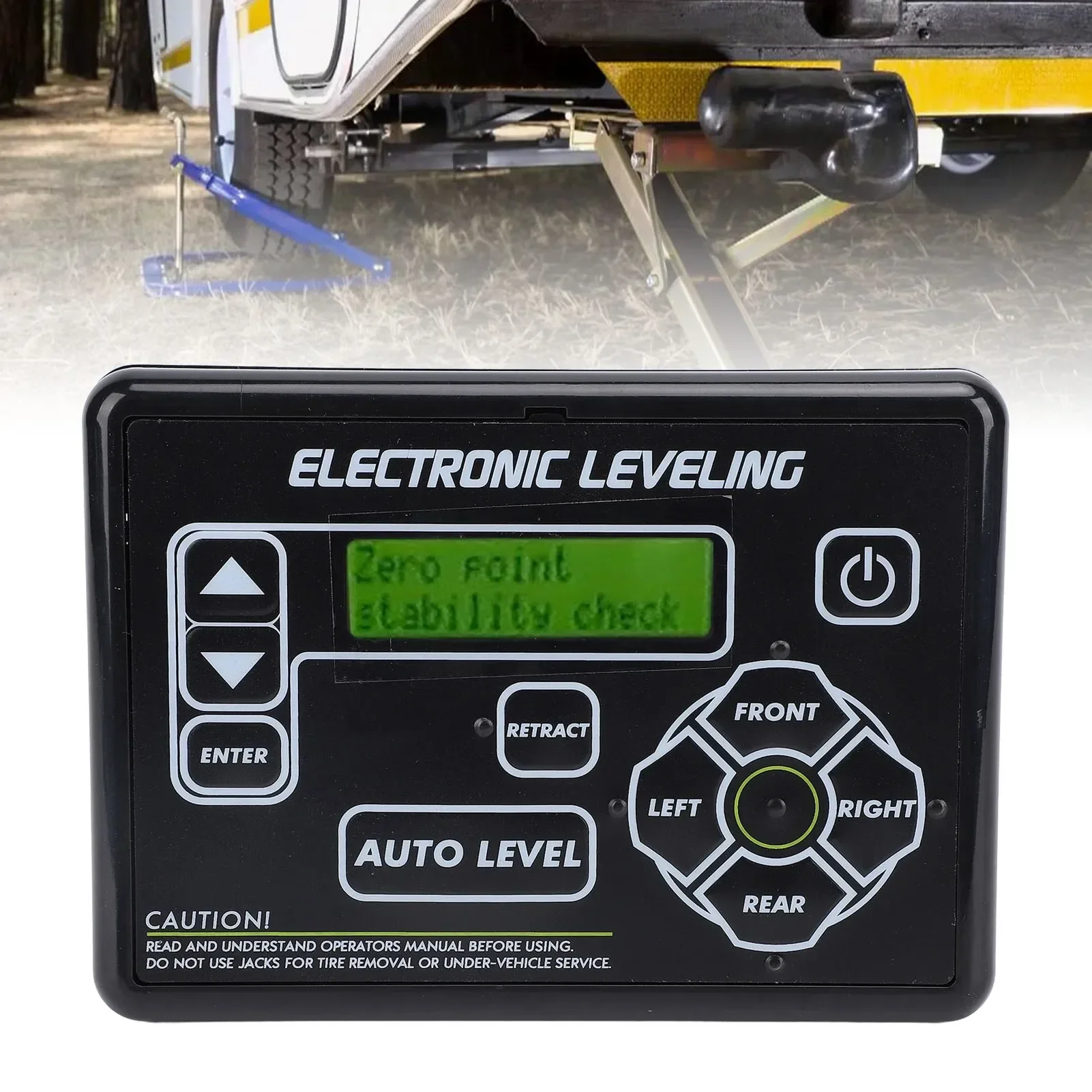 RV Automatic Leveling System Electronic Control Panel Motorhome Self-leveling System Touchpad 421484 for Lippert RV 5th Wheel