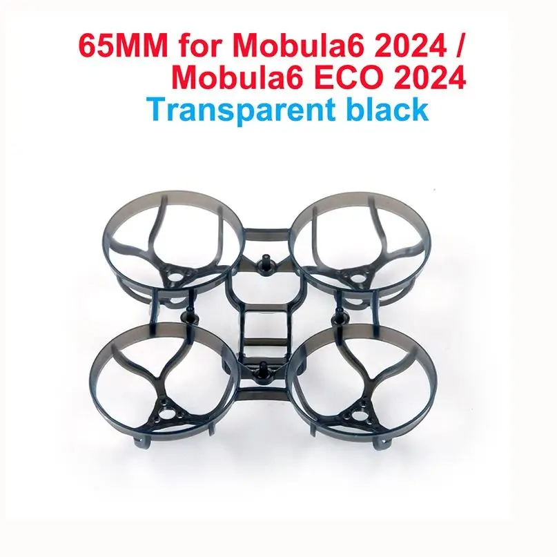 Happymodel 2024 NEW 65MM Frame Kit for Mobula6 2024 Mobula6 ECO FPV Drones Suit for 0603/0702/0802 Brushless Motor SuperX ELRS