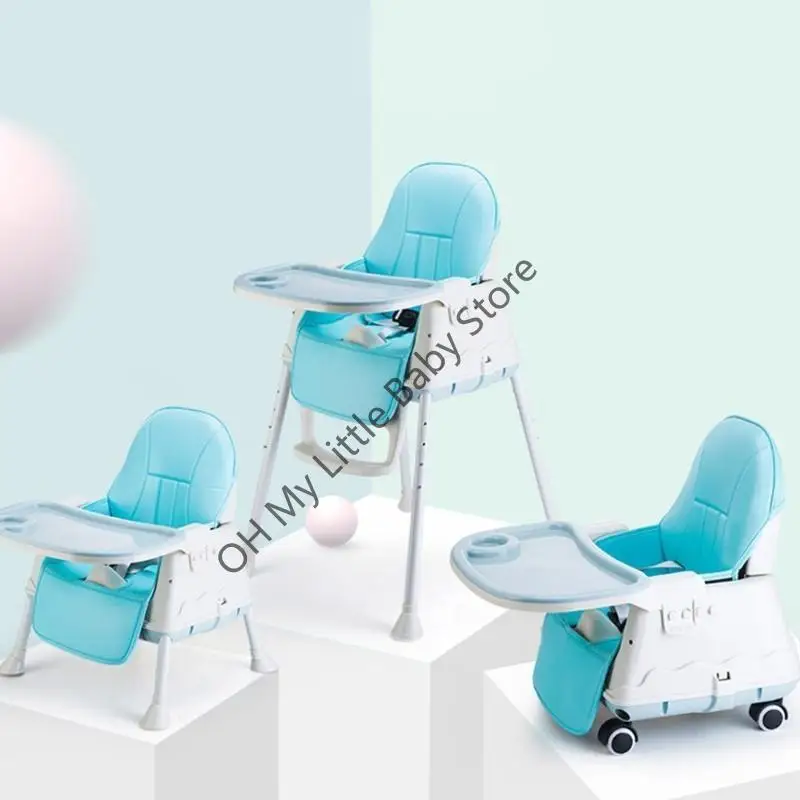 M76C الرضع الصغار الذين يتعلمون الجلوس كرسي حصيرة، مقاومة للماء تنفس بو الجلود وسادة وسادة الإسفنج لمختلف الكراسي العالية