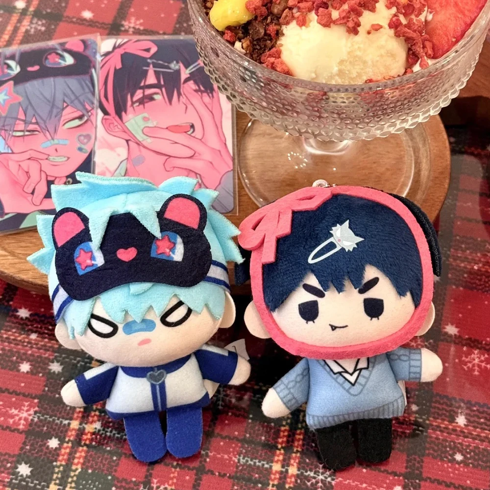 Anime ivan até brinquedos de pelúcia boneca de pelúcia estrela do mar corpo luca hyuna his mizi figura estátua pingente chaveiro fãs presente