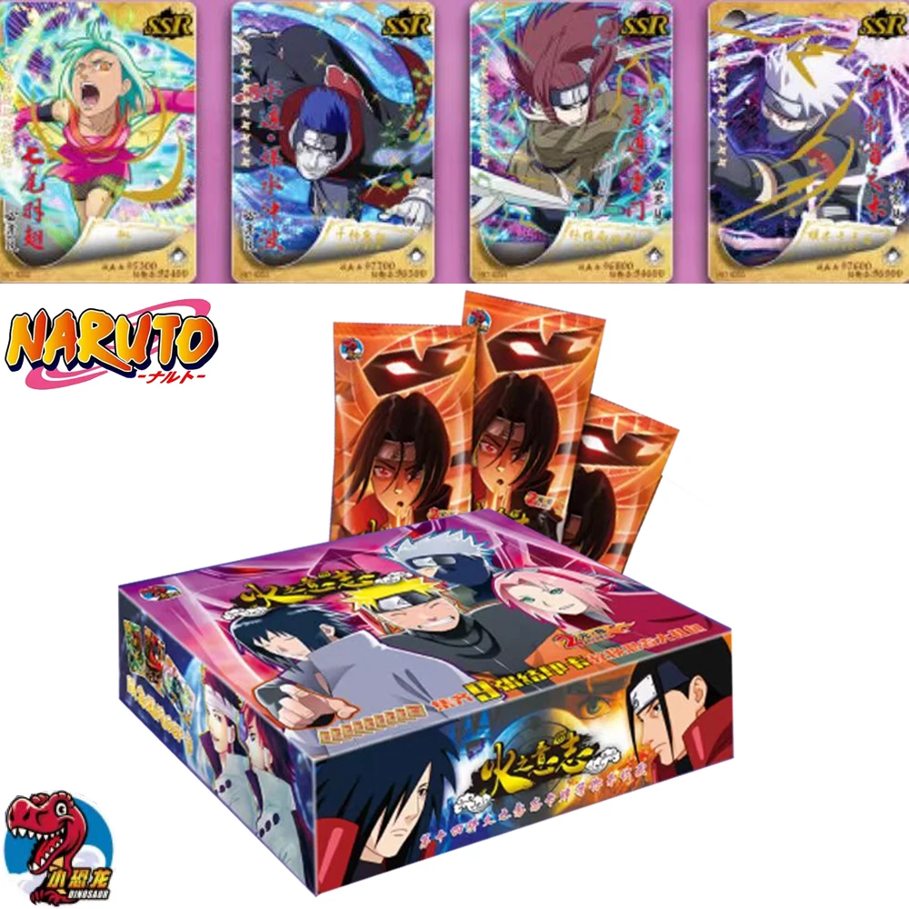 

Bargain Price Little Dino Naruto HY-1402 Collection Card Sasuke Sakura Hinata Booster Box Anime TCG CCG ACG Toy And Hobby Gifta