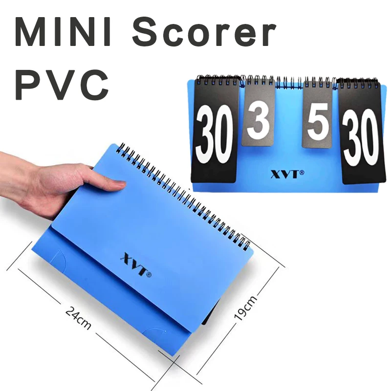 XVT MINI Waterproof rigid plastic Scorer  Badminton/Table Tennis Scoreboard /  Score indicator portable Score Board