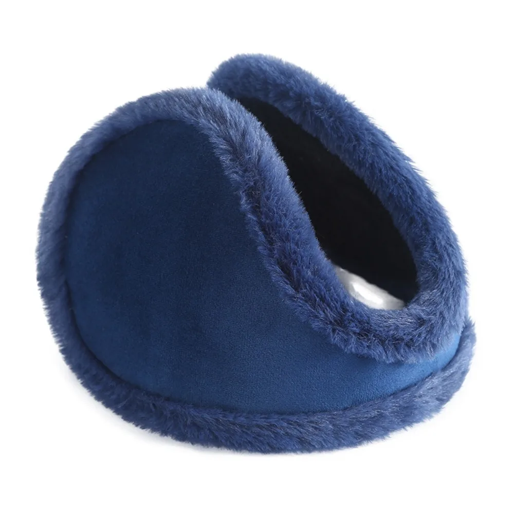 Portable Thicken Warm Ear Muffs Velvet Windproof Fur Earmuffs Soft Cozy Fleece Ear Protectors Unisex Style