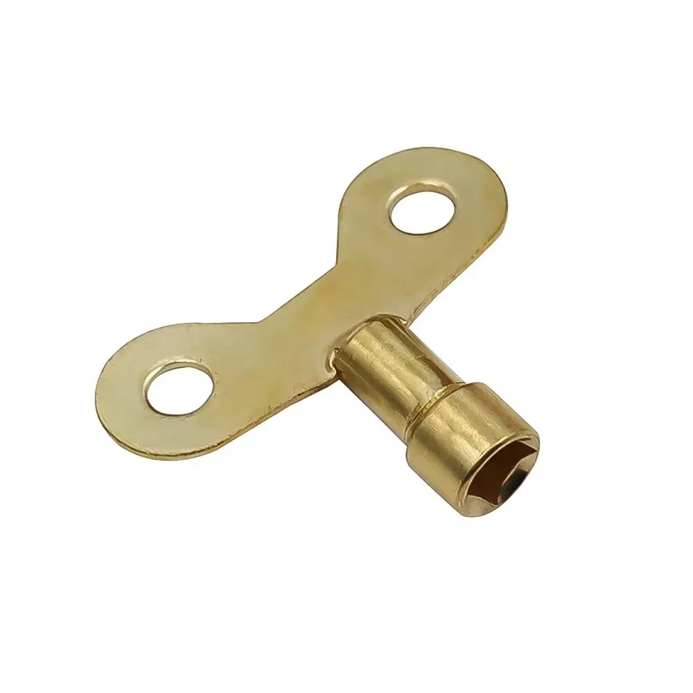 Iron Faucet Keys for Square Socket Spool of Plumbing Hole Radiator Water Valve Tap Bleeding Air Special Lock Switch Wholesale