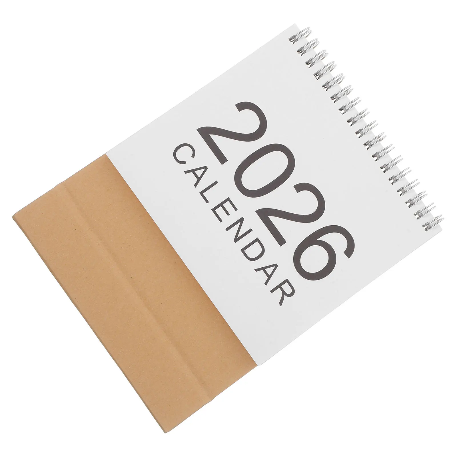 

Desk Calendar 2026 Mini Size Standing Style Thick Pages Prevent Bleed Through Simple Design for Home Office Academic Scheduling