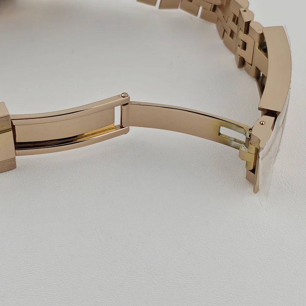 NH35 Watch Rose Gold Watch Men's Automatic Watch 36/39mm Stainless Steel Customized Logo Watch Suitable for NH35 Movement Watch