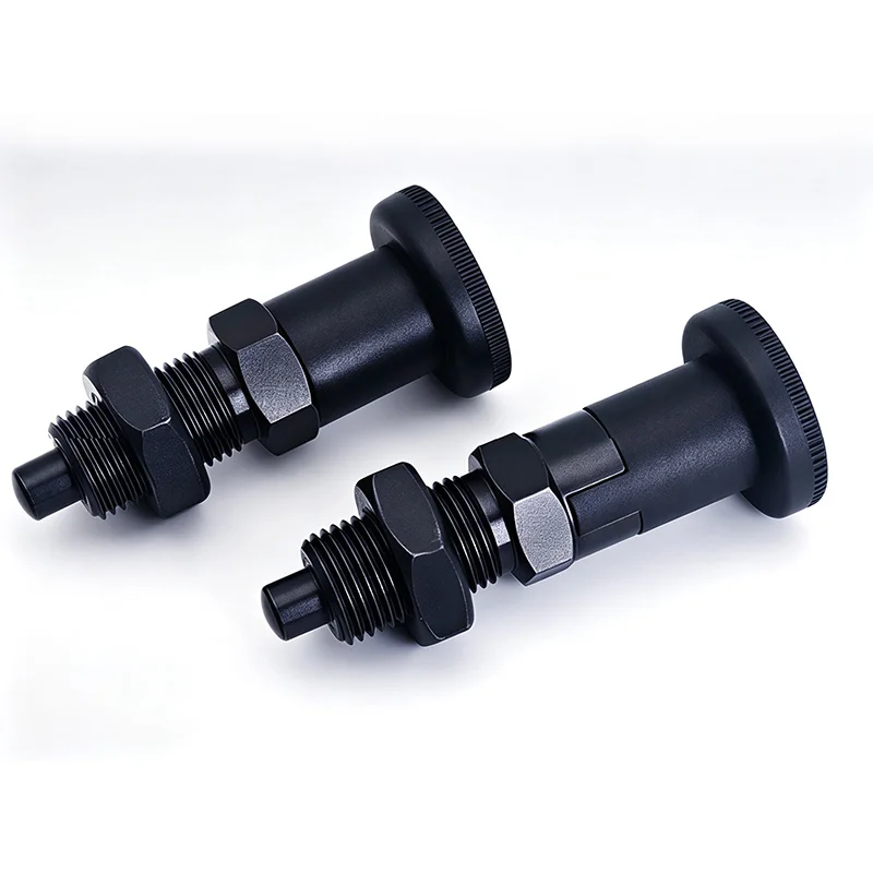 Carbon Steel Knob Plunger Self-Locking Indexing Pin/Reset Spring Positioning Pin M10M12M16M20