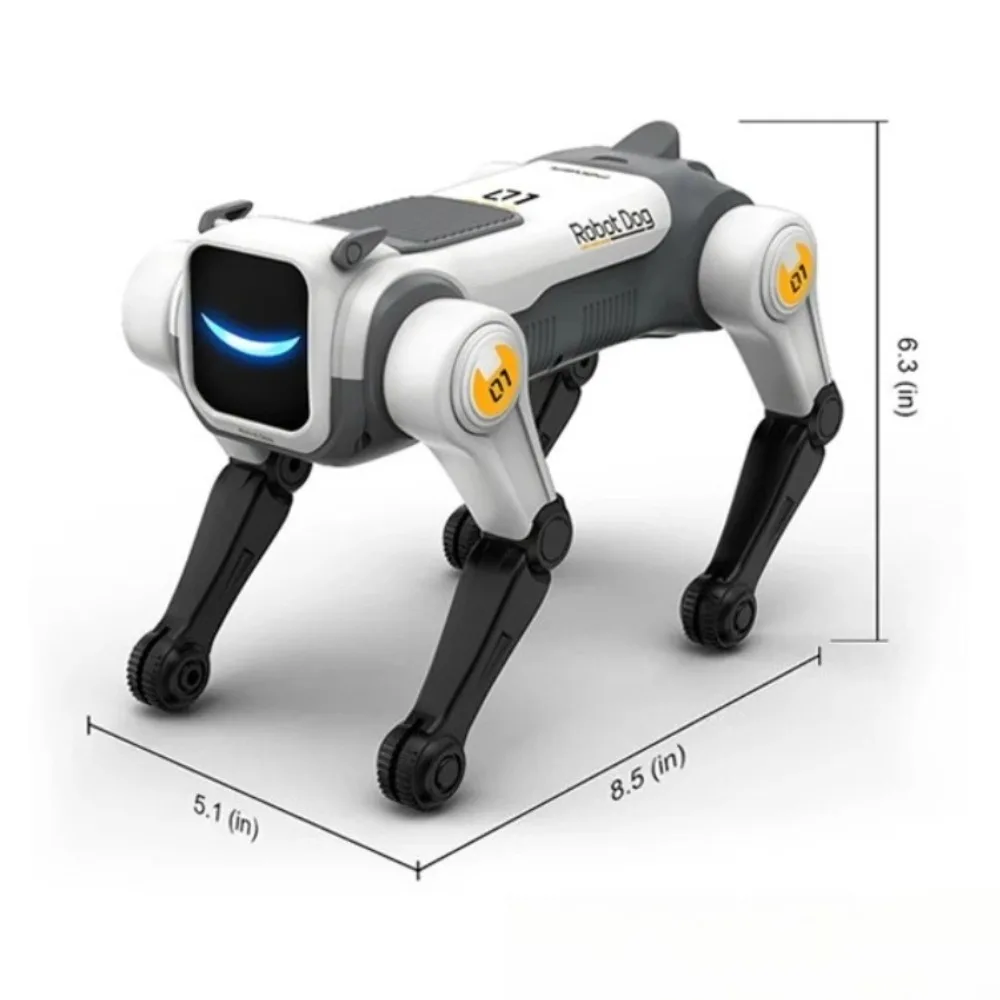 Smart Remote Controlled Robot Dog Simulated Mechanical Dog Toy Voice Command Electric Interactive Toy Birthday Holiday Gift view 4