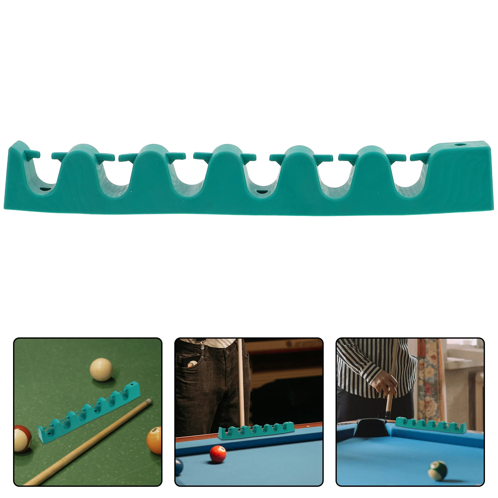 

Резиновая стойка для кия, держатель для кия с несколькими слотами, портативный органайзер для стола, подставка для кия, держатель для бильярдной клюшки