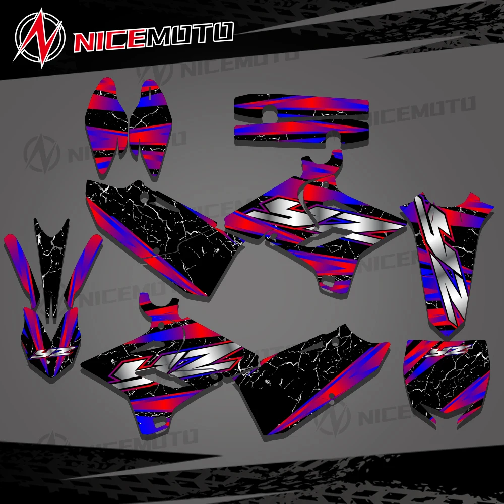 

Комплект графических наклеек для мотокросса, фон для YAMAHA YZ125 YZ250 125 YZ 2015 2016 2017 2018 2019 2020 2021 250 YZ Custom